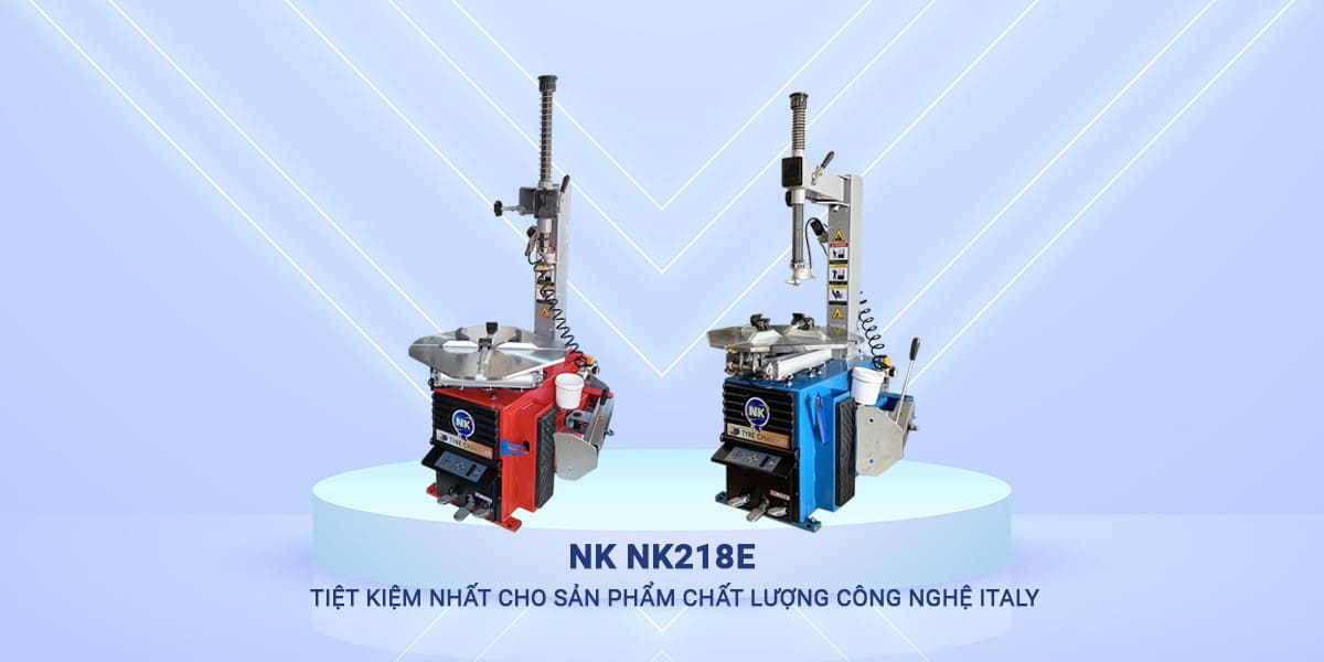 máy ra vào lốp nk218e